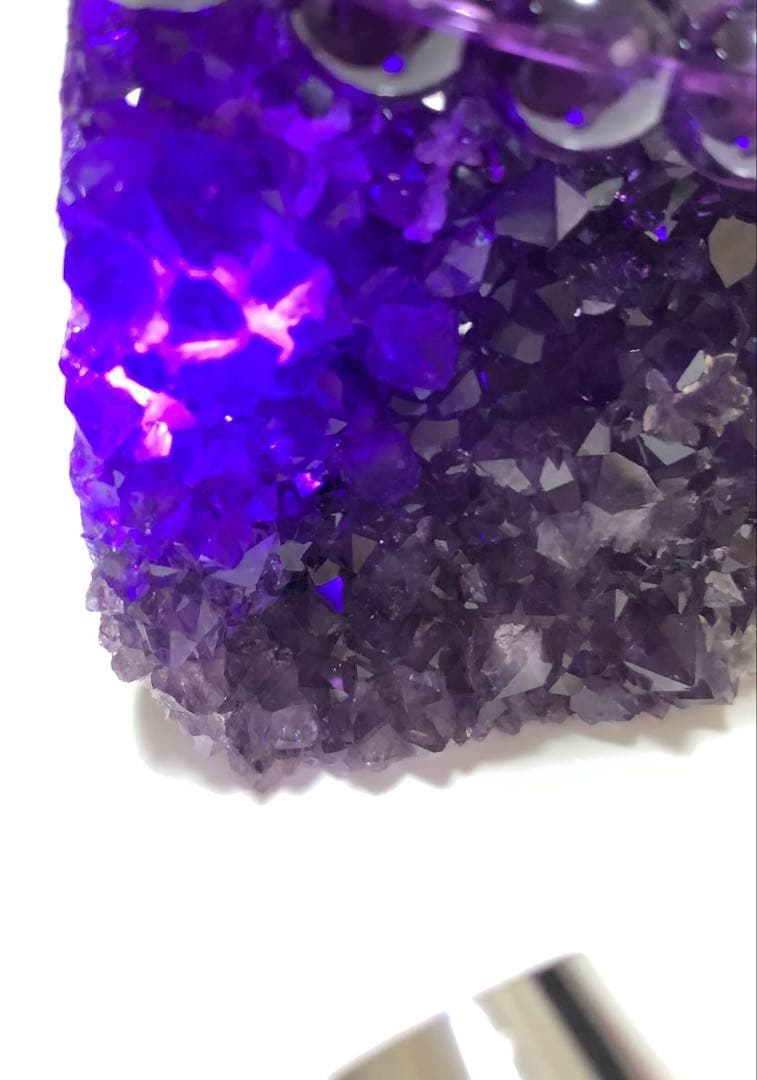 ウルグアイ産アメトリン　ブレスレット　ウルグアイ産アメジスト原石　セット