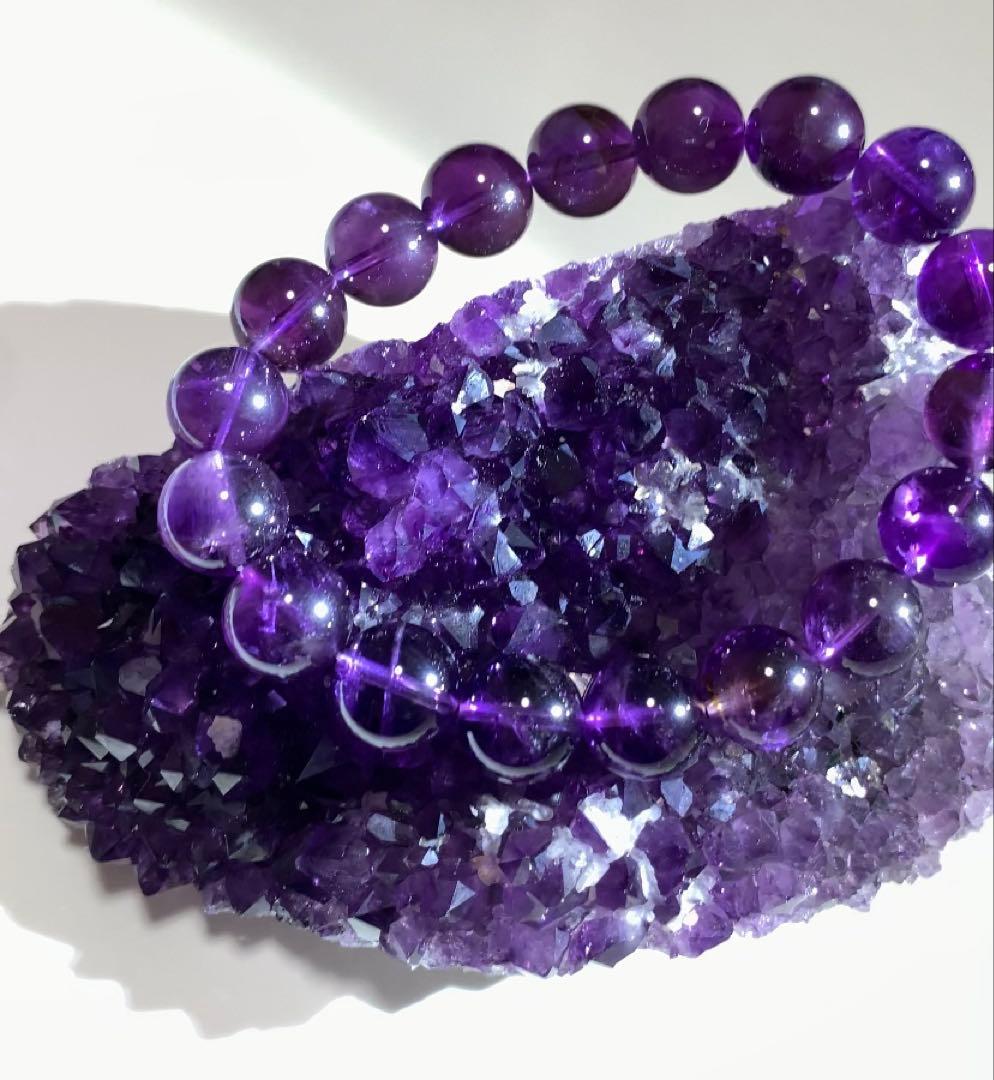 ウルグアイ産アメトリン　ブレスレット　ウルグアイ産アメジスト原石　セット