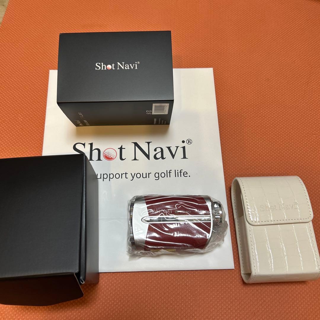 ひで　Shot Navi Voice Laser GR Leo 赤