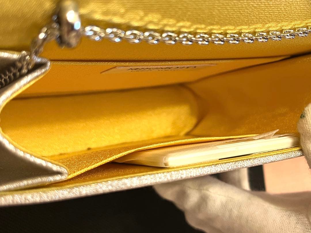 和装バッグ　カクテルバッグ　ミキモト本真珠　綴織　佐賀綿　新品未使用品　高級品