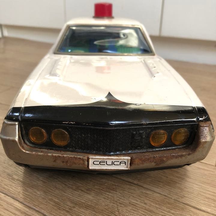 【激レア】❗️アサヒトイ‼️CELICA ❗️セリカ❗️パトカー❗️ブリキ❣️おもちゃ
