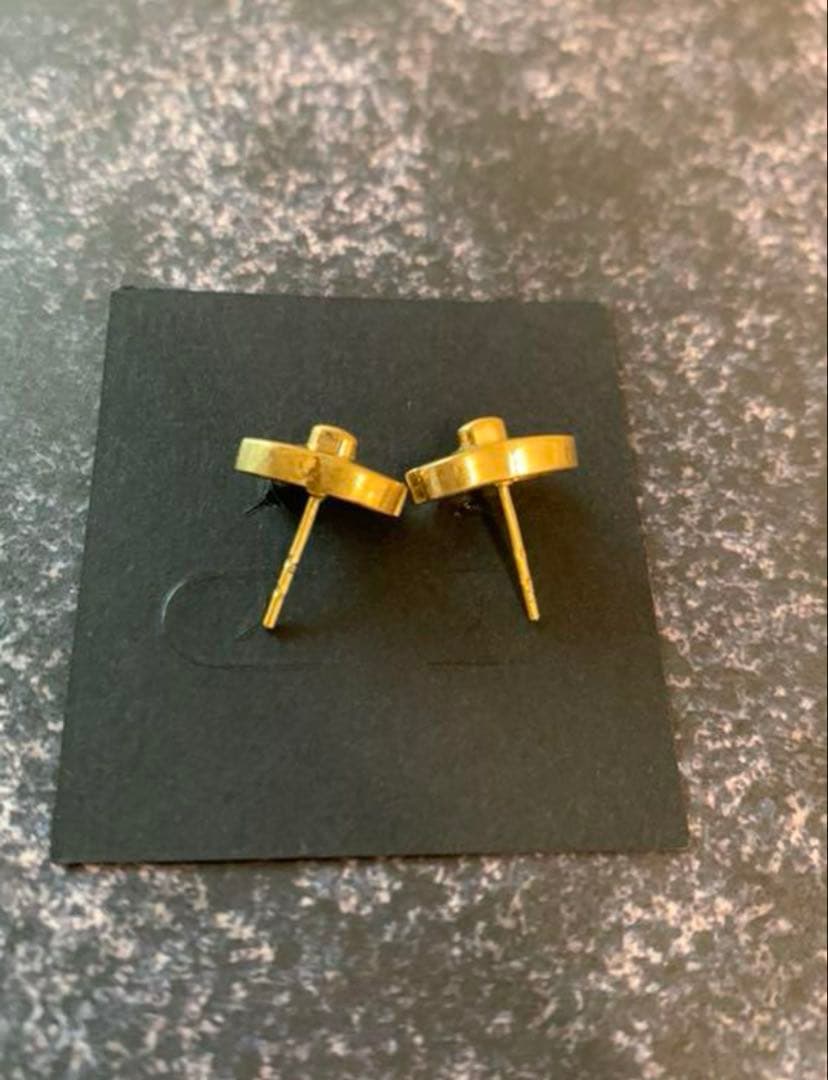 CHANEL シャネル 10A ターンロック　ココマーク ピアス ゴールド