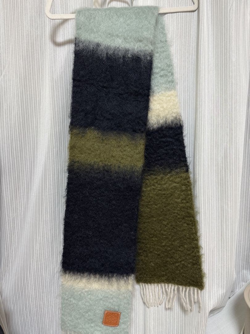 LOEWE マフラー　マルチカラー