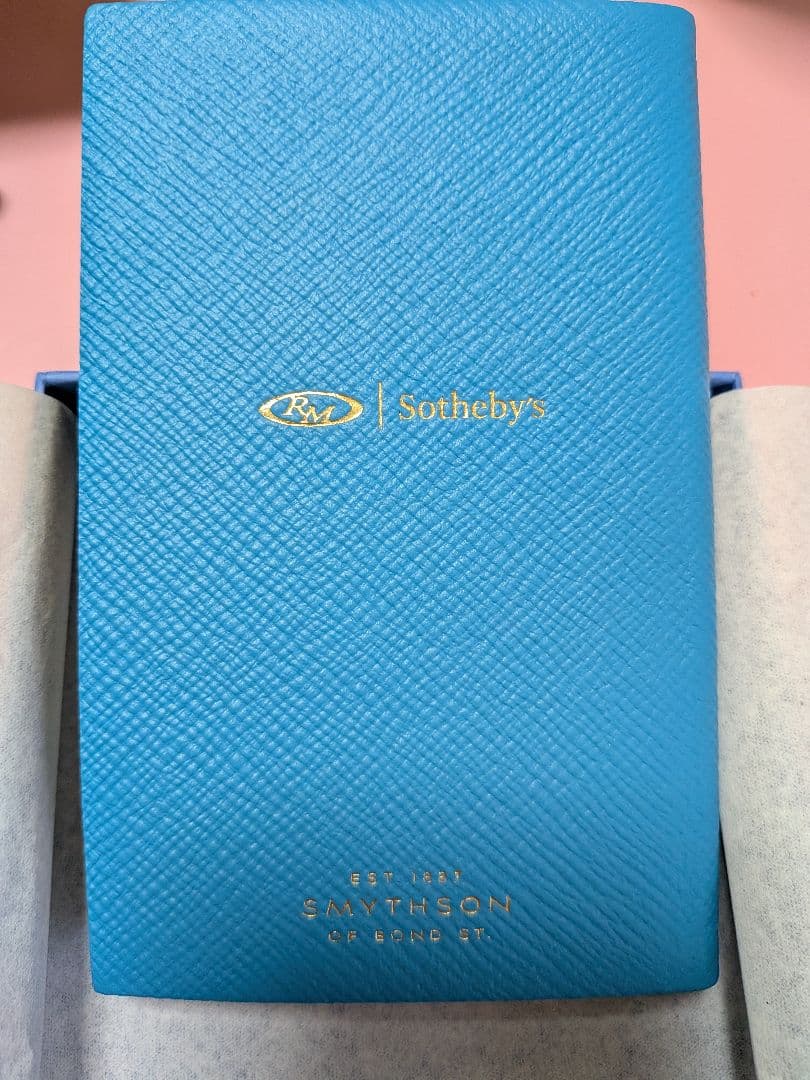 即日発送可！【新品・未使用】スマイソン パナマノート（ノート）ターコイズブルー