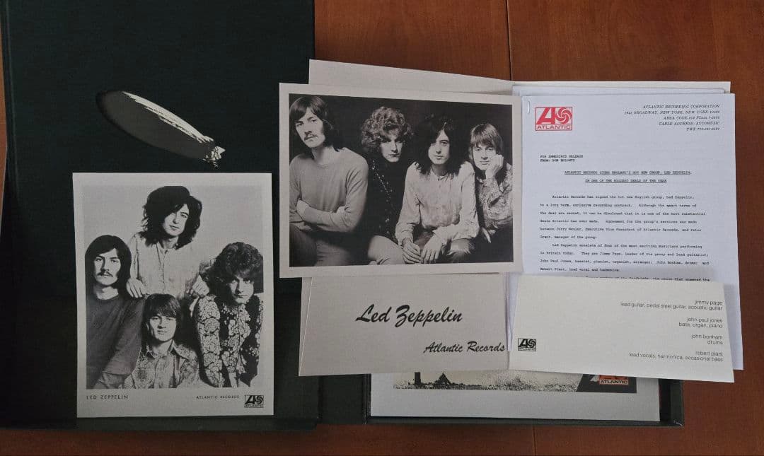 レコード　LED ZEPPELIN BOX I, II, III,IV４セット