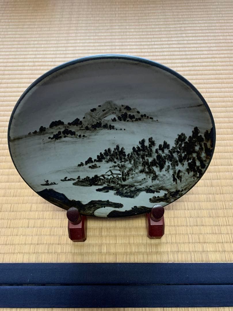 【値下げ中】飾り壺　飾り皿　香爐　　「雲楽」