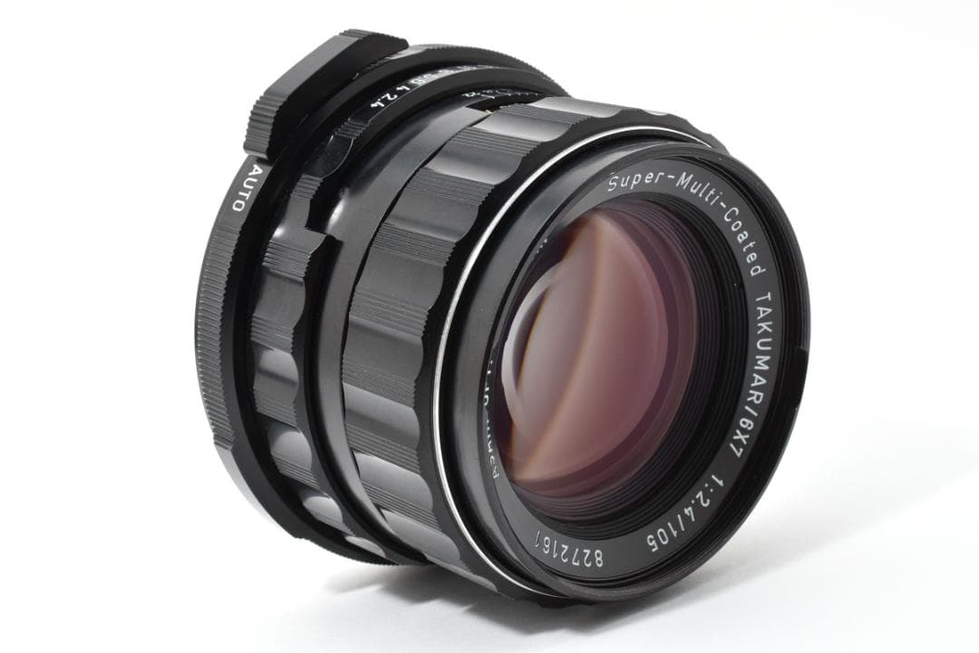 ★極上品★ PENTAX 6x7 105mm F2.4 中判 単焦点レンズ