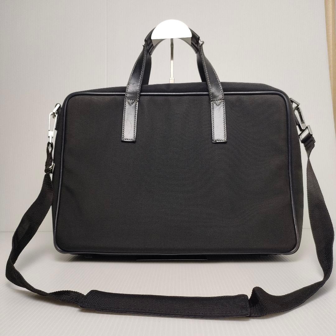 GUCCI 2way バッグ ビジネスバッグ ブリーフケース キャンバス グッチ