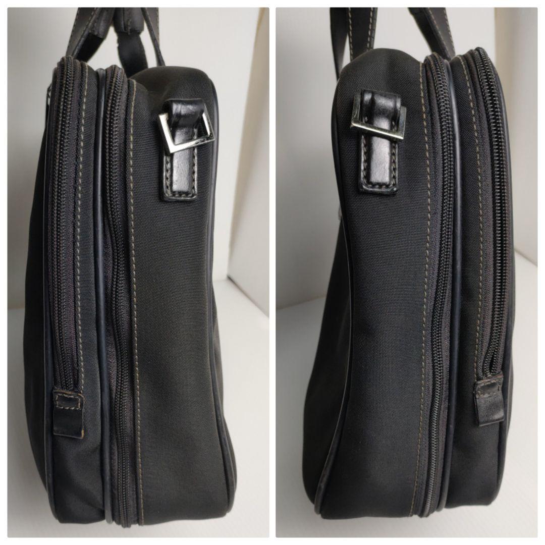 GUCCI 2way バッグ ビジネスバッグ ブリーフケース キャンバス グッチ