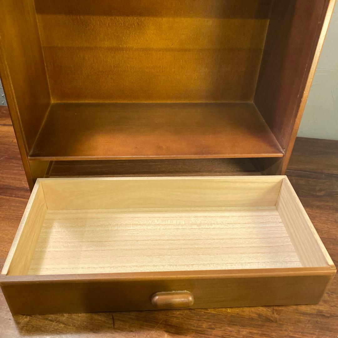 昭和レトロ じゃばらシャッター 小引き出し 収納 キャビネット インテリア