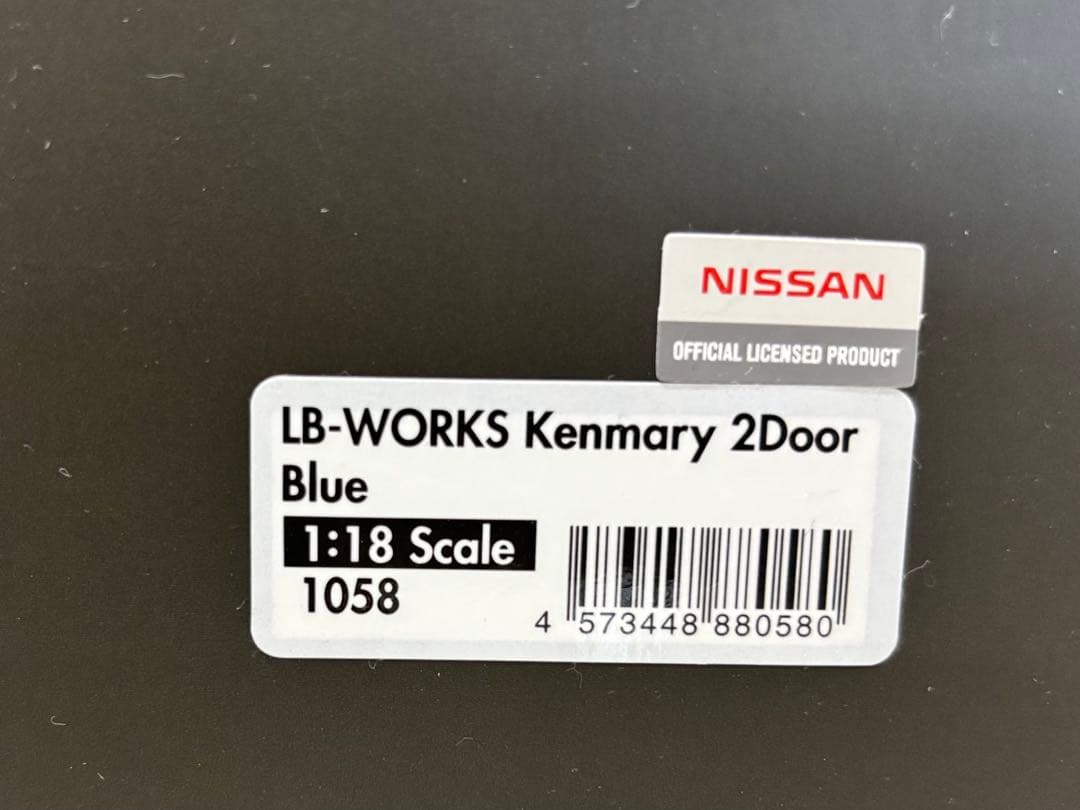 希少❗️1/18 『IG1058』コヤジハチマキ　LBケンメリ　ブルー【新品】