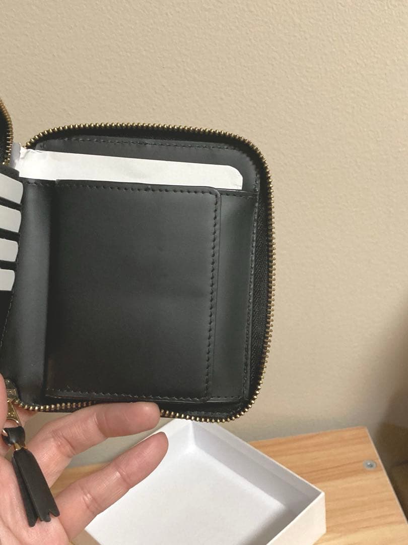 ☆コムデギャルソン ビッグ ボウ リボン 財布 ウォレット ブラック☆