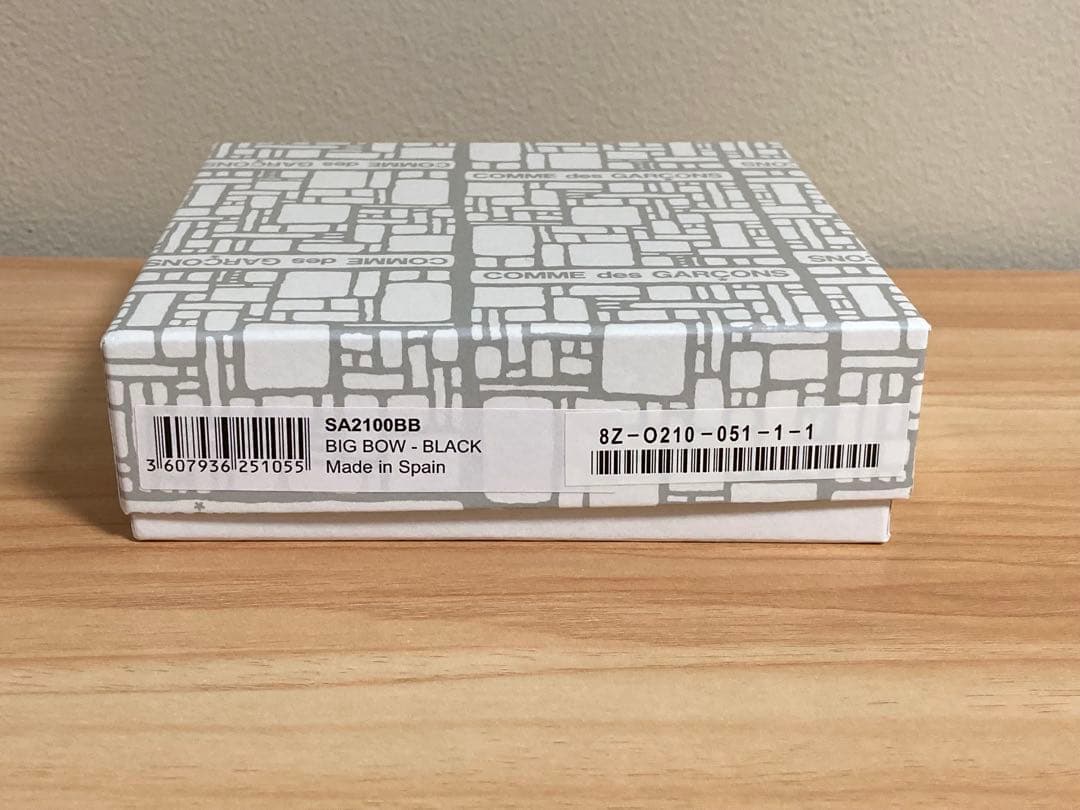 ☆コムデギャルソン ビッグ ボウ リボン 財布 ウォレット ブラック☆