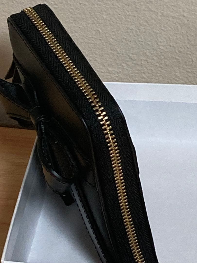 ☆コムデギャルソン ビッグ ボウ リボン 財布 ウォレット ブラック☆