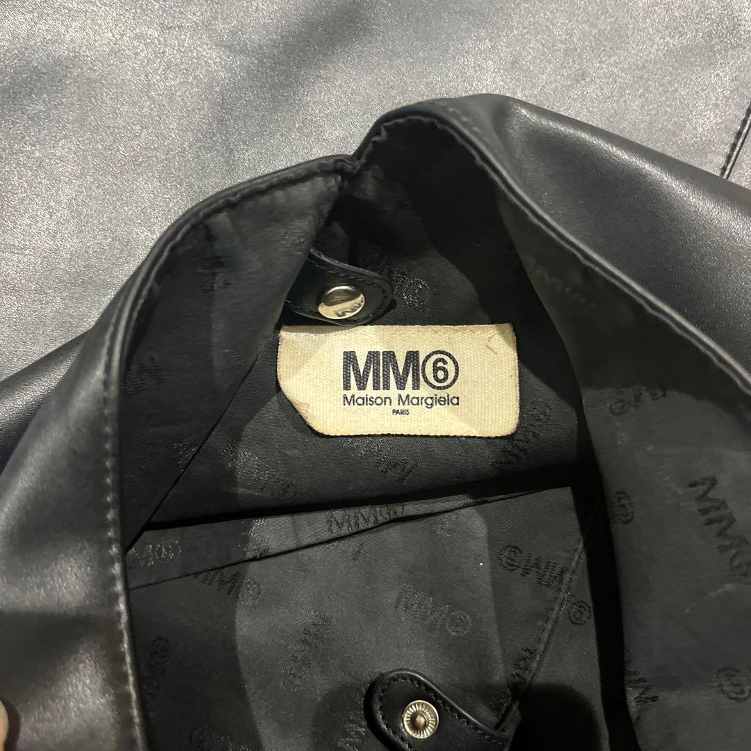 MM6 Maison Margiela 黒 ジャパニーズ トートバッグ