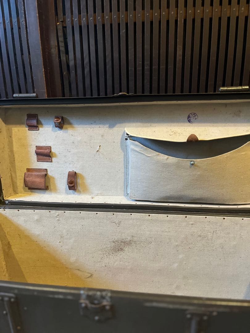 旧日本軍 獣医行李第二号 騎兵連隊 軍医　ミリタリー　インダストリアル