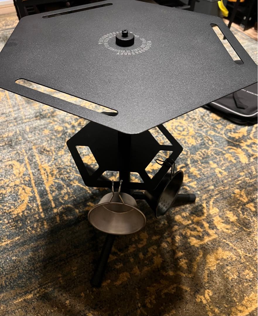 5050WORKSHOP COFFEE SIDE TABLE シェラプレート付