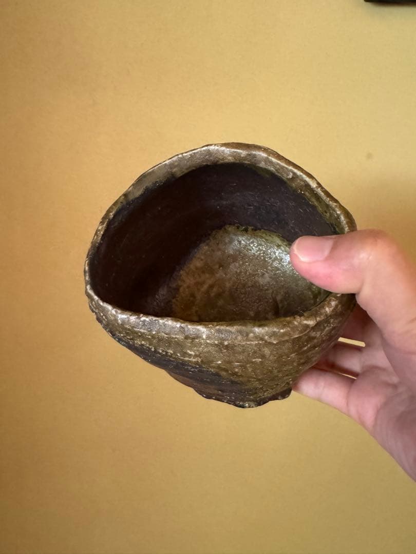 森本良信　備前茶碗　安倍安人ノ弟子