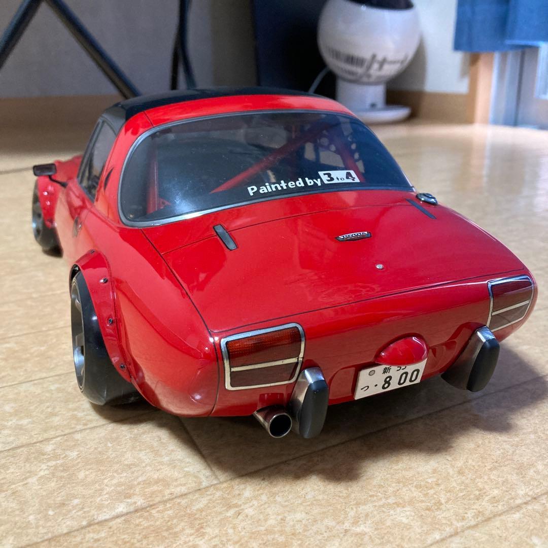 トヨタ スポーツ800 カスタムペイントシャーシ込み。