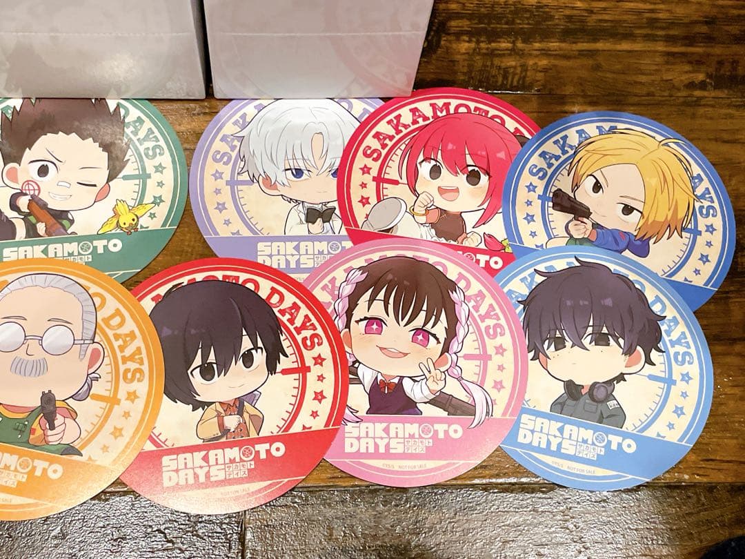 サカモトデイズ タワレコ 名場面アクリルキーホルダー コンプリート3BOX