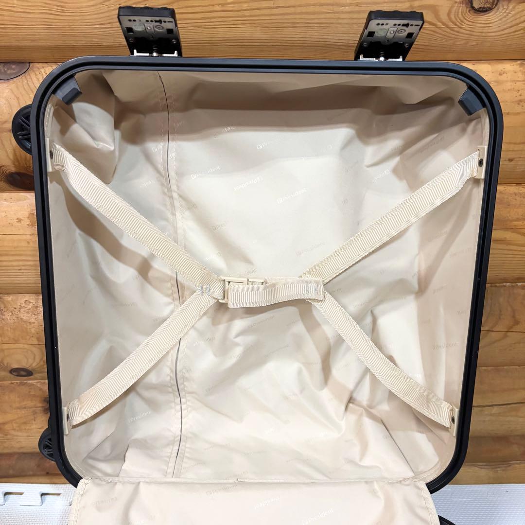 【美品】PRESIDENT プレジデント 座れるスーツケース キャリーケース