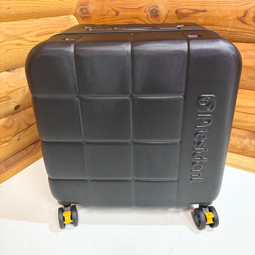【美品】PRESIDENT プレジデント 座れるスーツケース キャリーケース