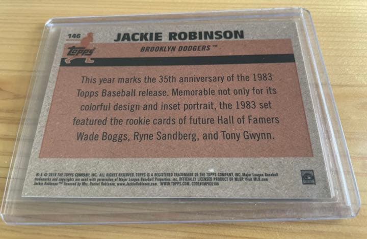 その他 MLB TOPPS Dodgers JACKIE ROBINSON