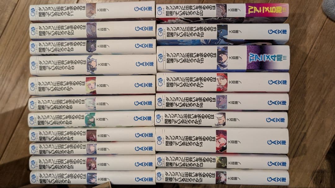41冊セット ダンジョンに出会いを求めるのは間違っているだろうか ライトノベル