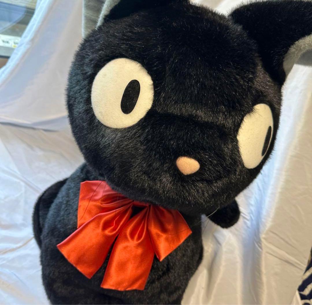 希少　ぬいぐるみ 超特大 ジブリ 魔女の宅急便 ジジ レトロ BIG 100cm