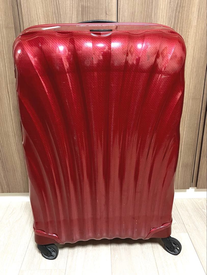 訳あり　サムソナイト コスモライト キャリー　赤　レッド　超軽量　旅行