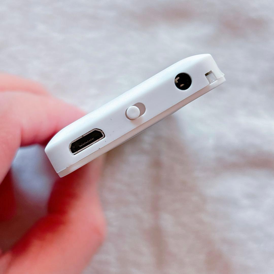 MP3 ミュージック プレーヤー 30時間再生 白32GB 音楽 イヤホン