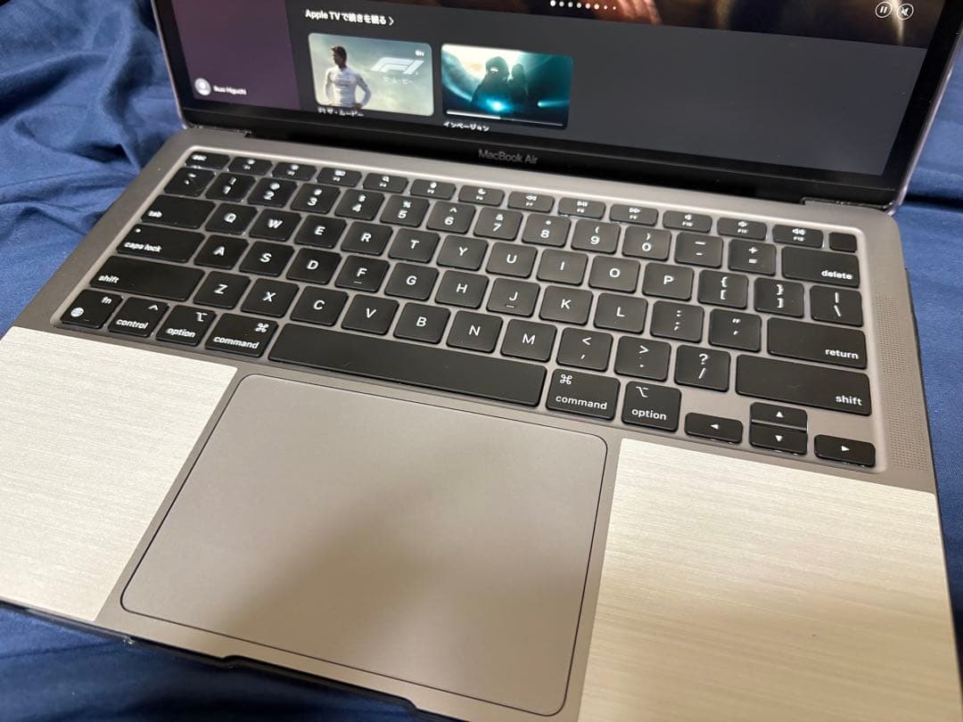 美品 MacBook Air M18GB 256G USキーボード仕様