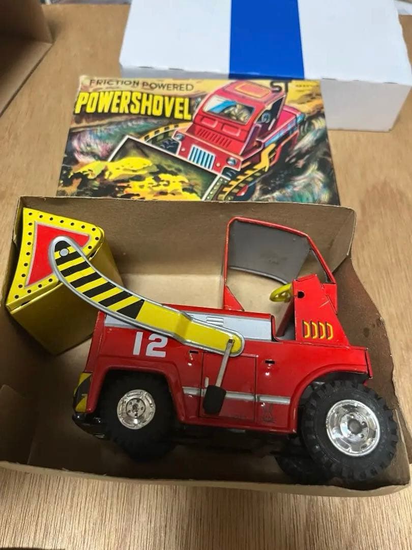 【極美品】1960年代　新品未使用　パワーショベル　フリクション