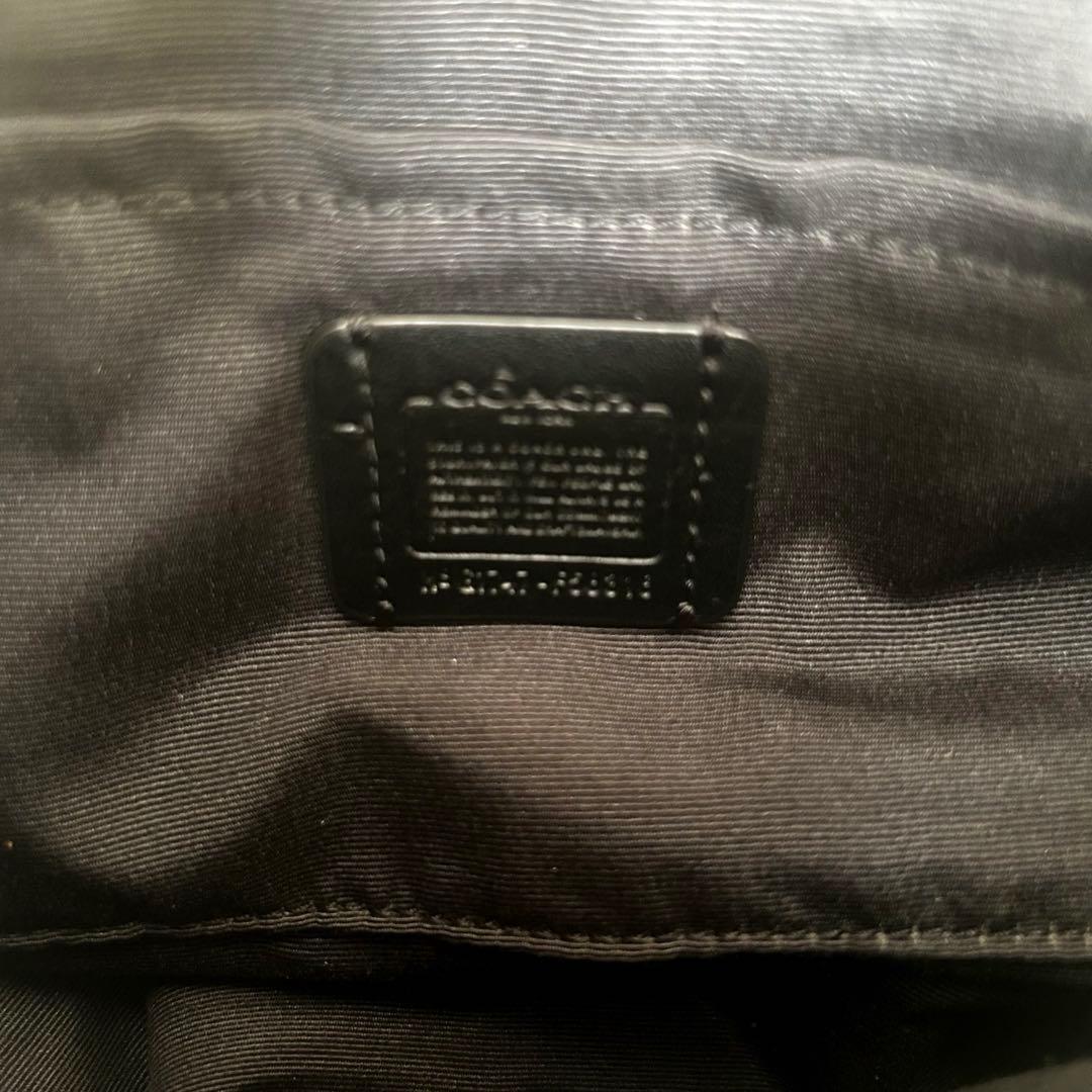 未使用　花柄　COACH コーチ　ショルダーバッグ スマホショルダー　レザー