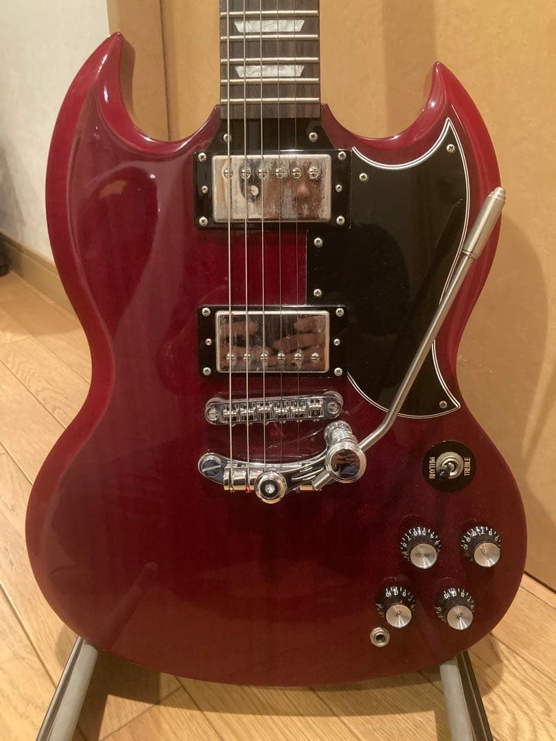Epiphone SG PRO ワインレッド　トレモロ他