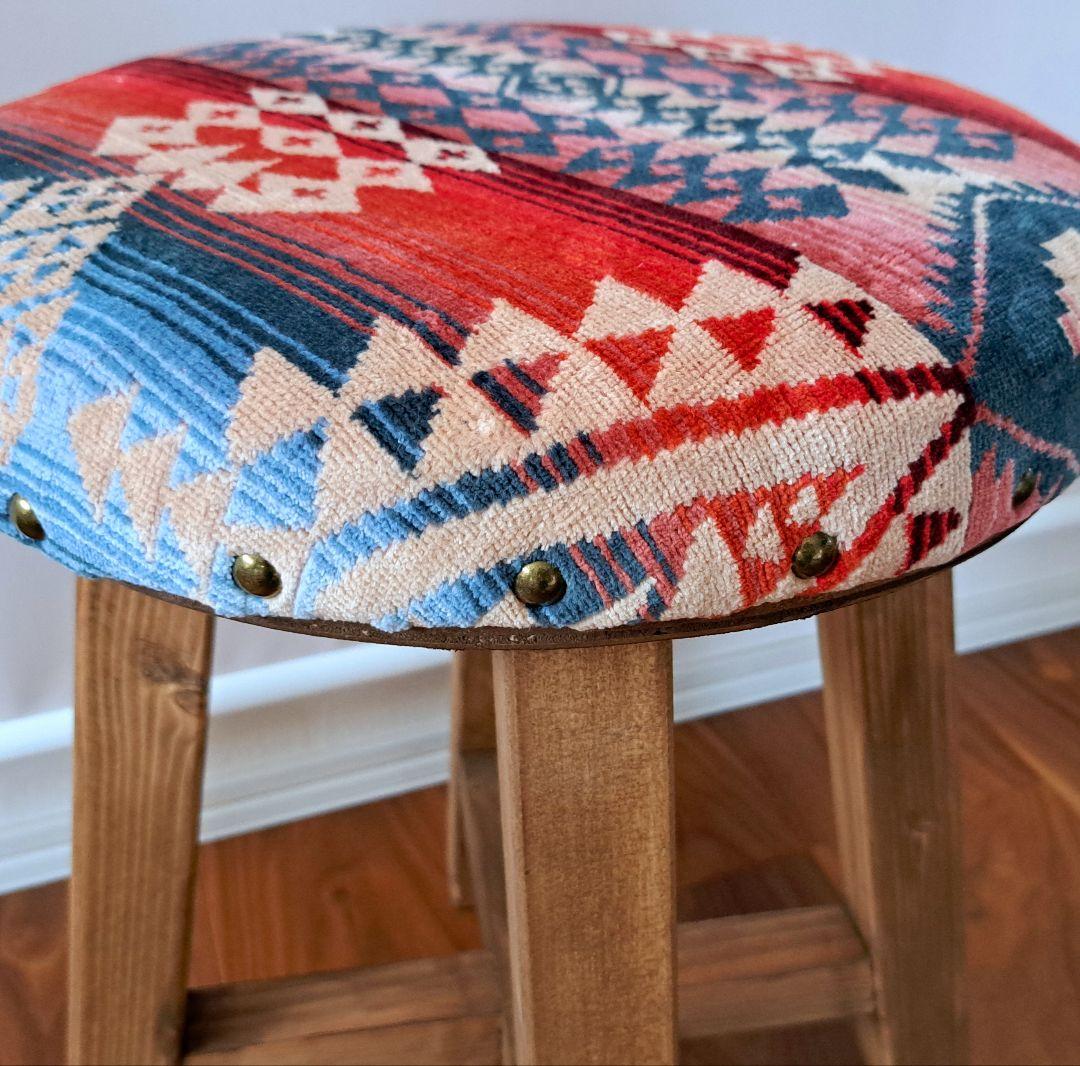 スツール おしゃれ 新築祝い ペンドルトン 木製 イス