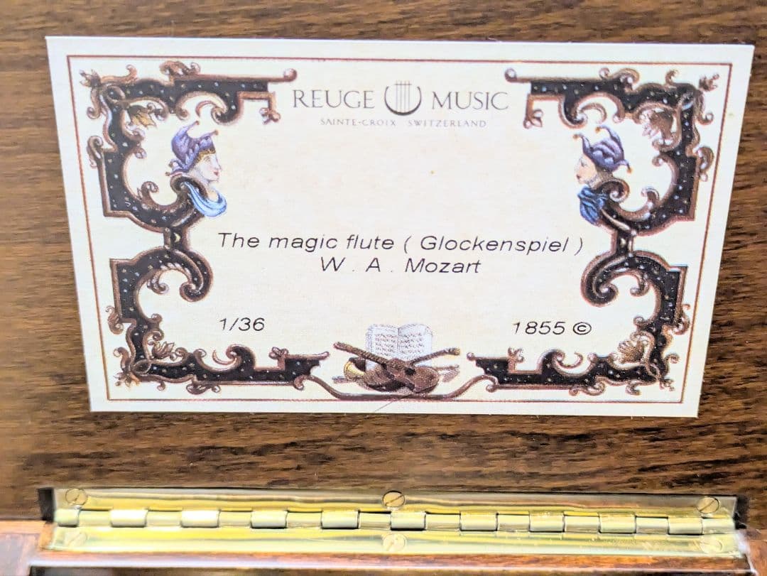 REUGE MUSIC リュージュミュージック オルゴール 魔笛 スイス