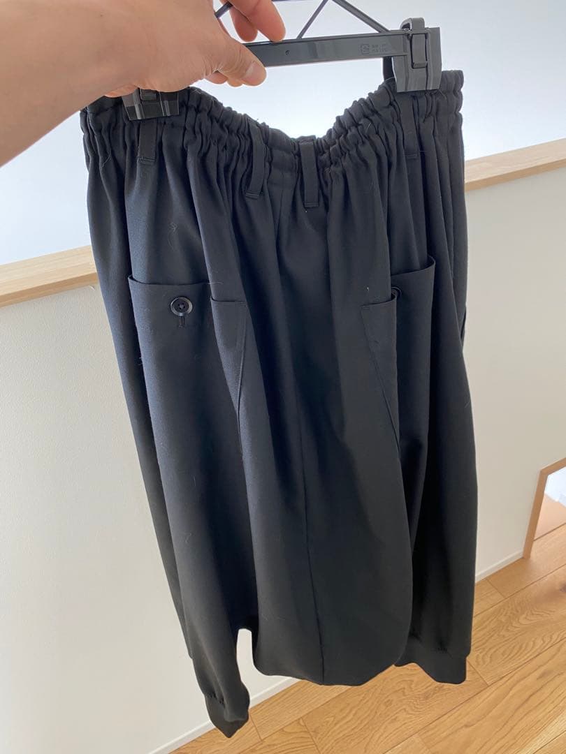 Ground Y サルエルパンツ ブラック