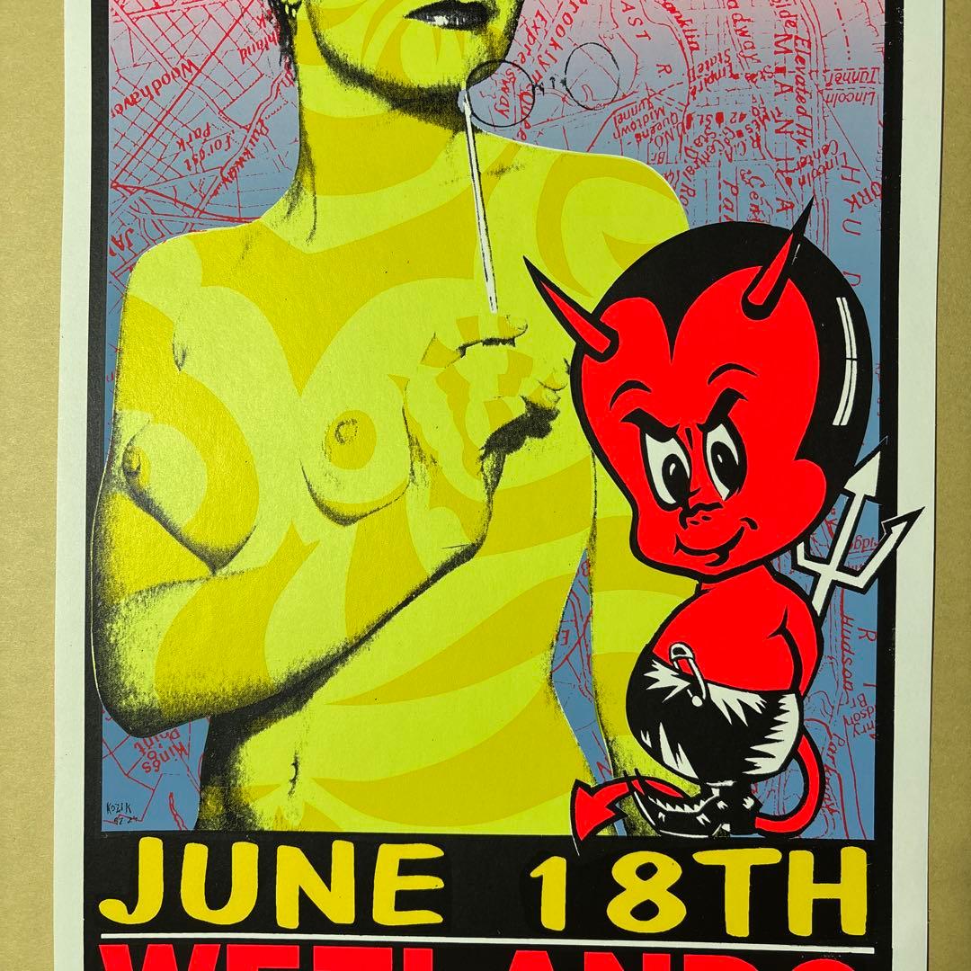 KOZIK NMS SHOWCASE シルクスクリーンポスター