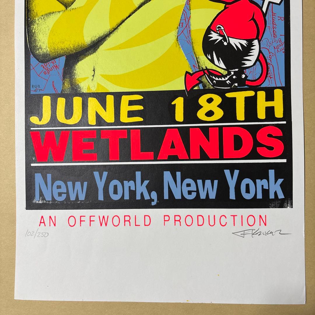 KOZIK NMS SHOWCASE シルクスクリーンポスター