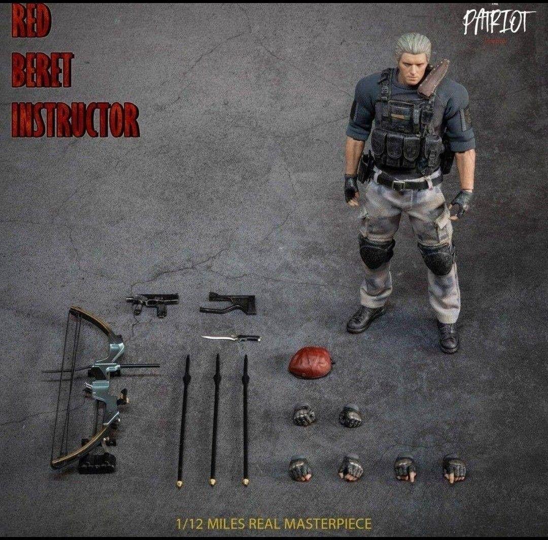 新品　1/12　クラウザー　アクションフィギュア　バイオ　未使用　PATRIOT