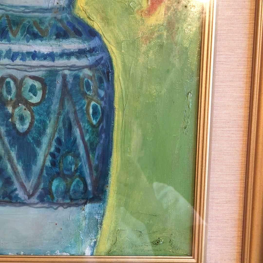 vintage ビンテージ m.sato 絵画油絵 作家