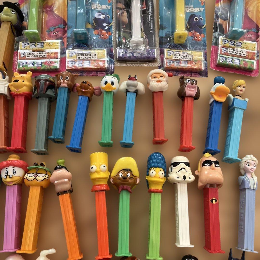 激レア PEZディスペンサー 80個以上 キャラクターセット ビンテージ 大量