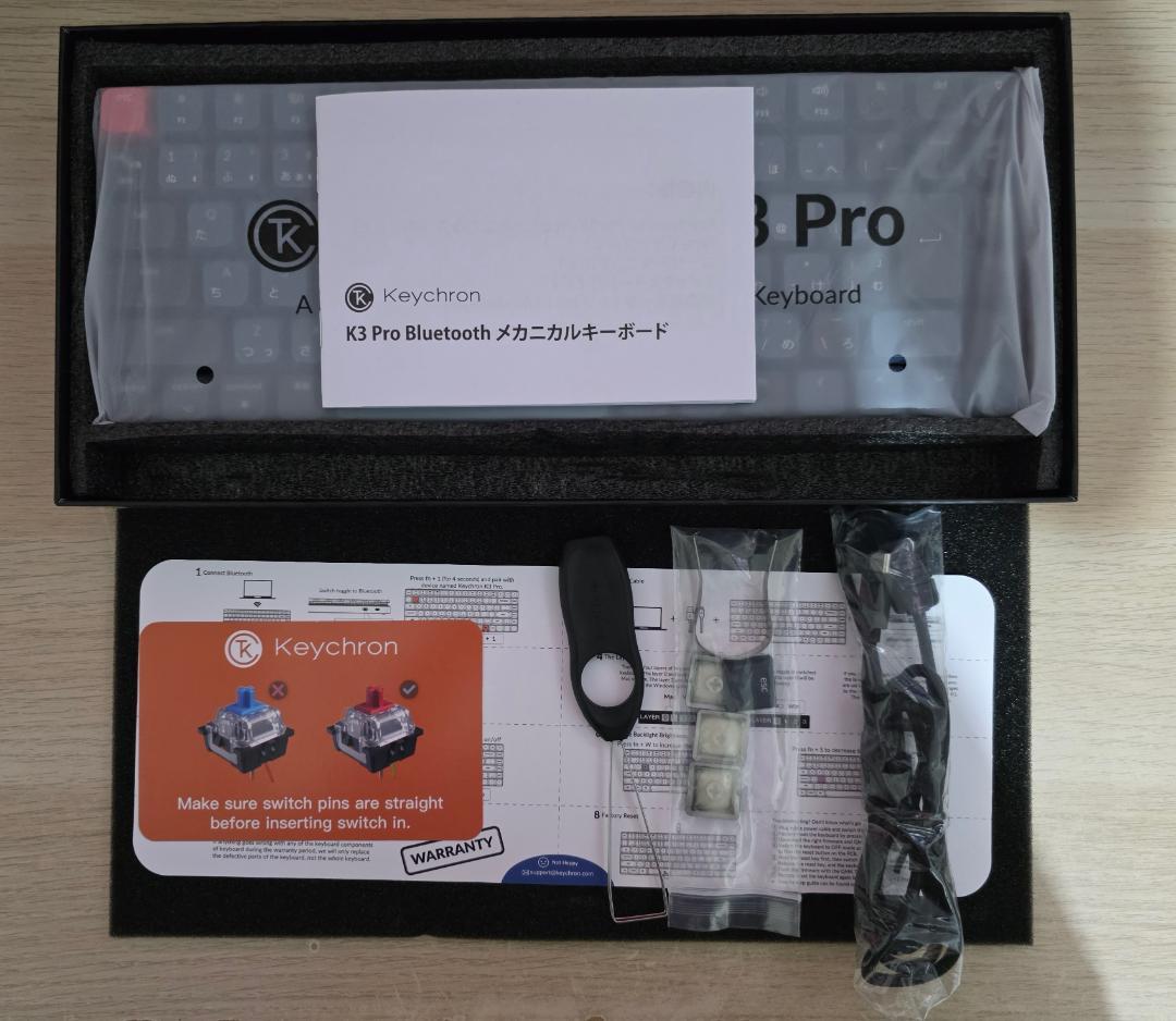 Keychron K3 Pro ワイヤレス・メカニカルキーボード
