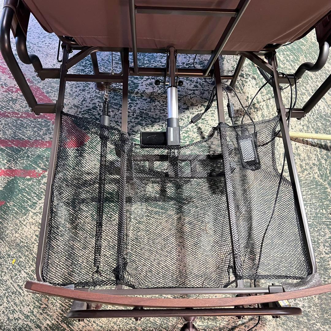 G906⭐︎ ATEXアテックス収納式 電動リクライニングベット 折りたたみ