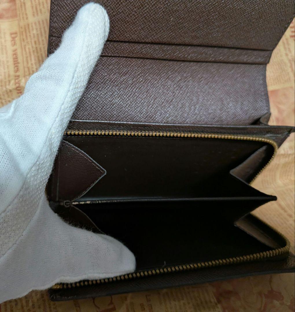 ルイ・ヴィトン　ダミエ　ポルトフォイユ　トレゾール　L字ファスナー財布