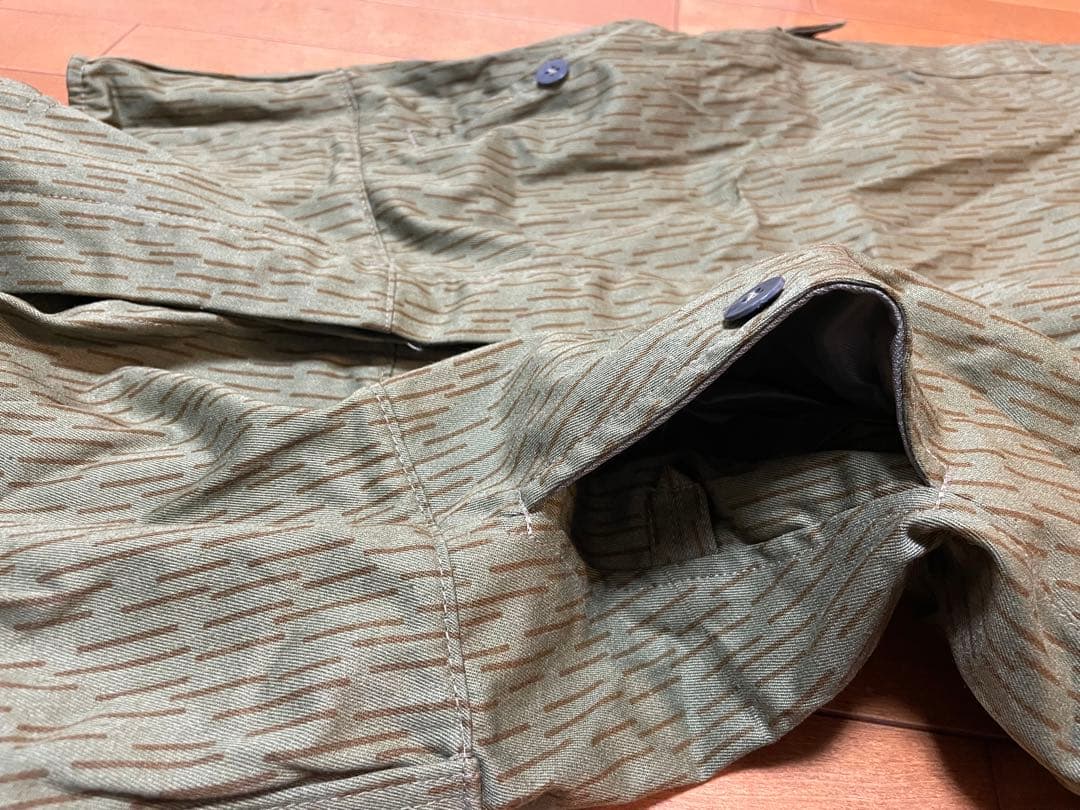 東ドイツ軍 オーバーオール レインカモ　　カバーオール　ヴィンテージ