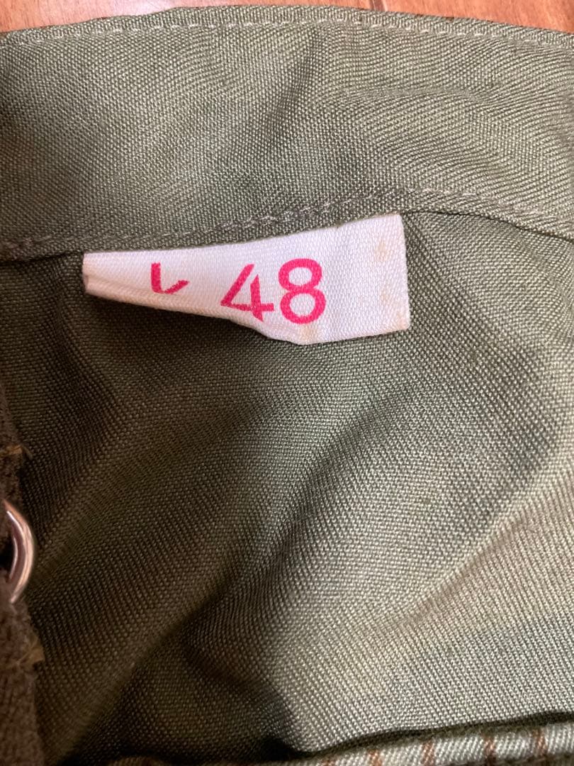 東ドイツ軍 オーバーオール レインカモ　　カバーオール　ヴィンテージ