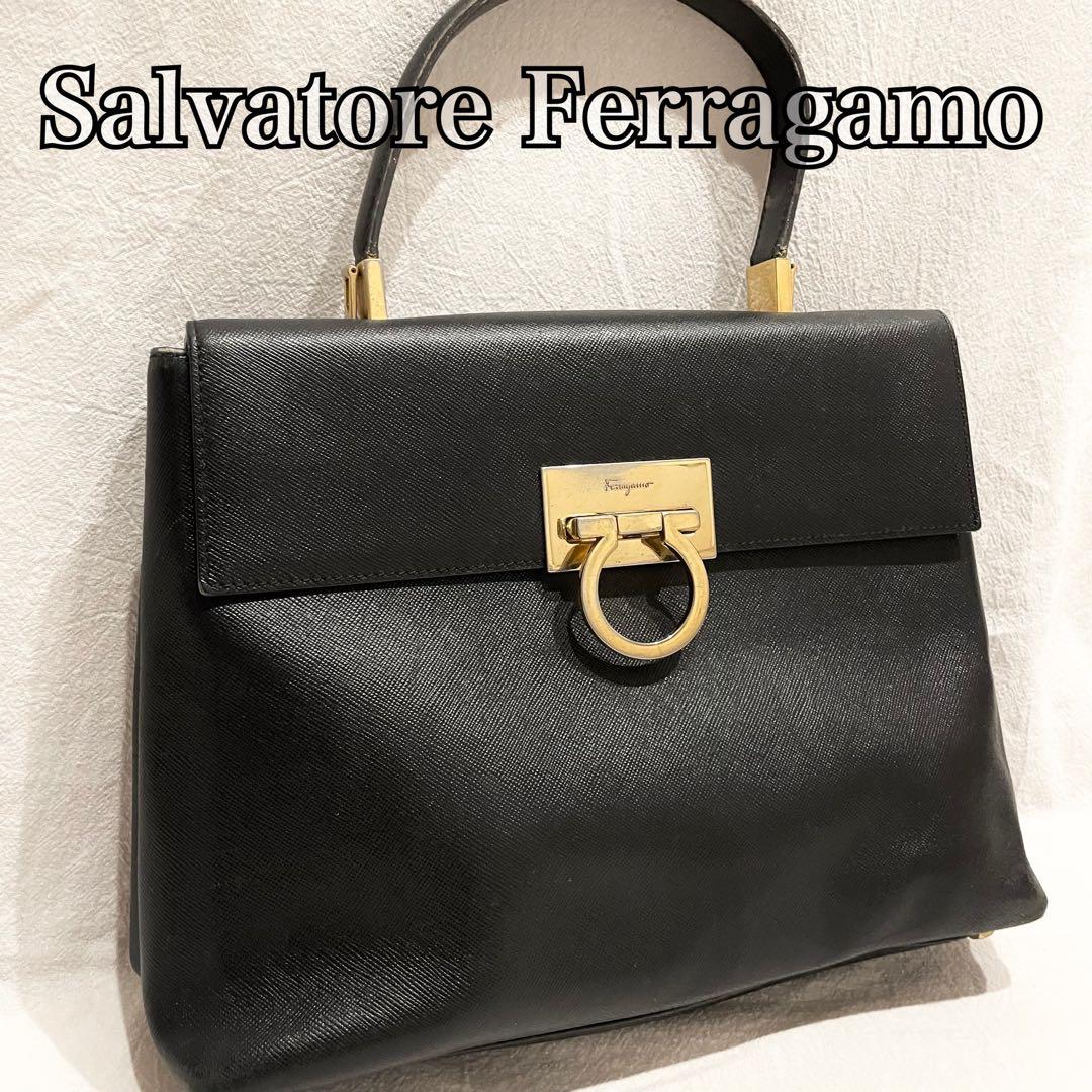 Ferragamo　サルヴァトーレフェラガモ　ハンドバッグ　ガンチーニ