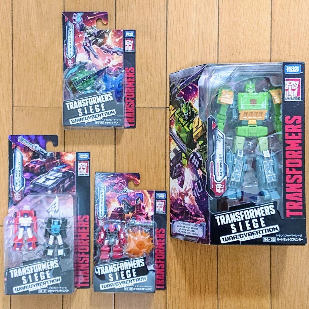 【未開封品】トランスフォーマー シージ　４種セット